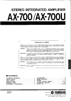 Yamaha AX-700-U-Service-Manual 